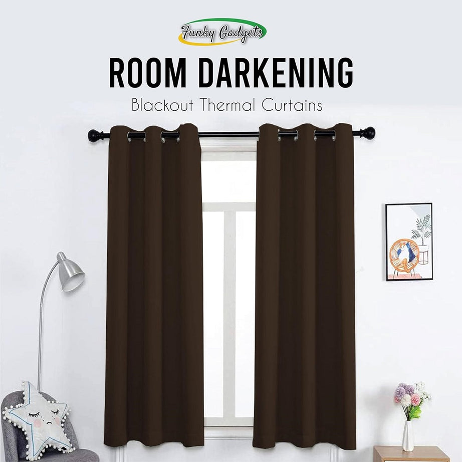 Soundproof blackout curtains