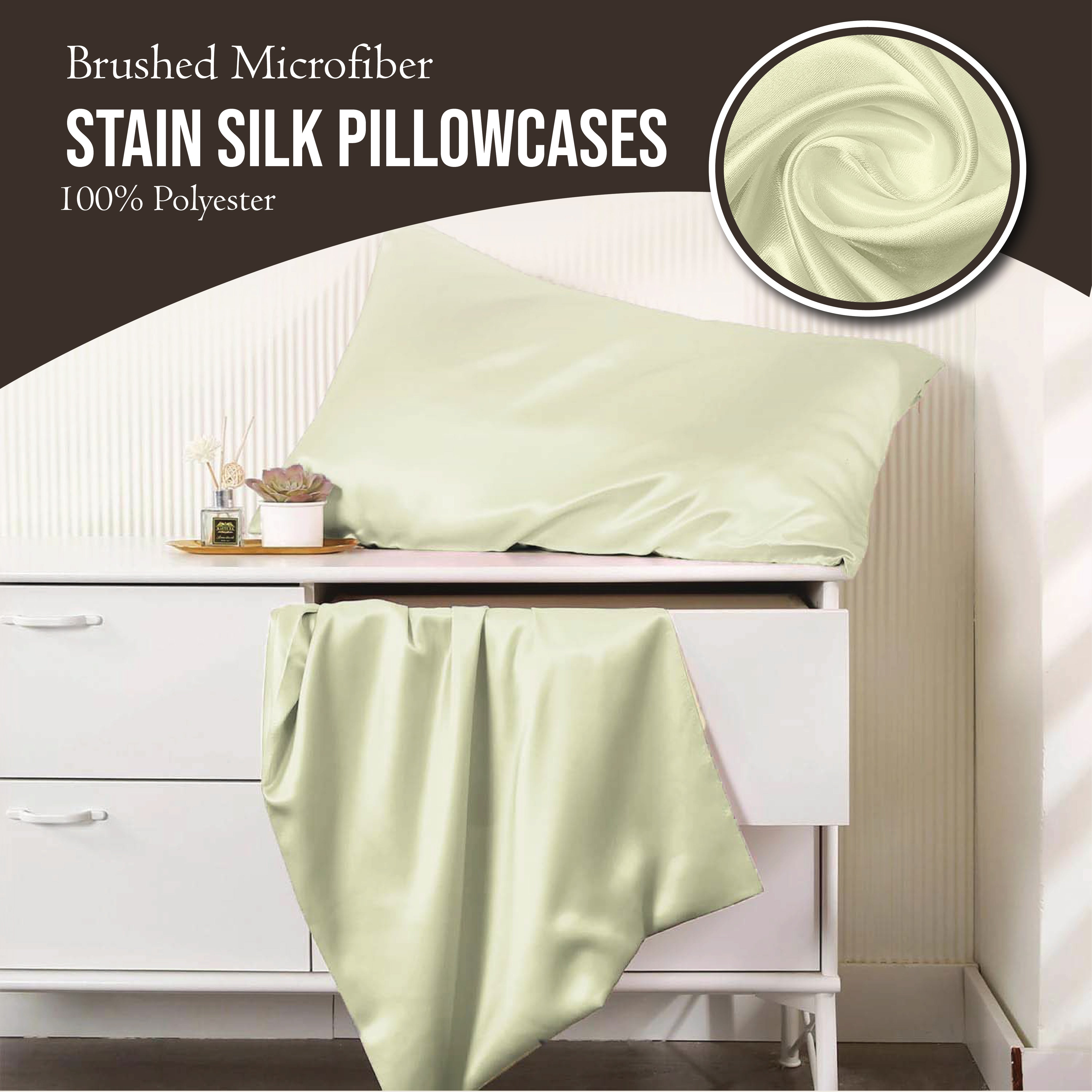  Breathable silk pillowcase