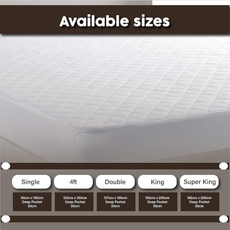 Anti-allergy mattress protector