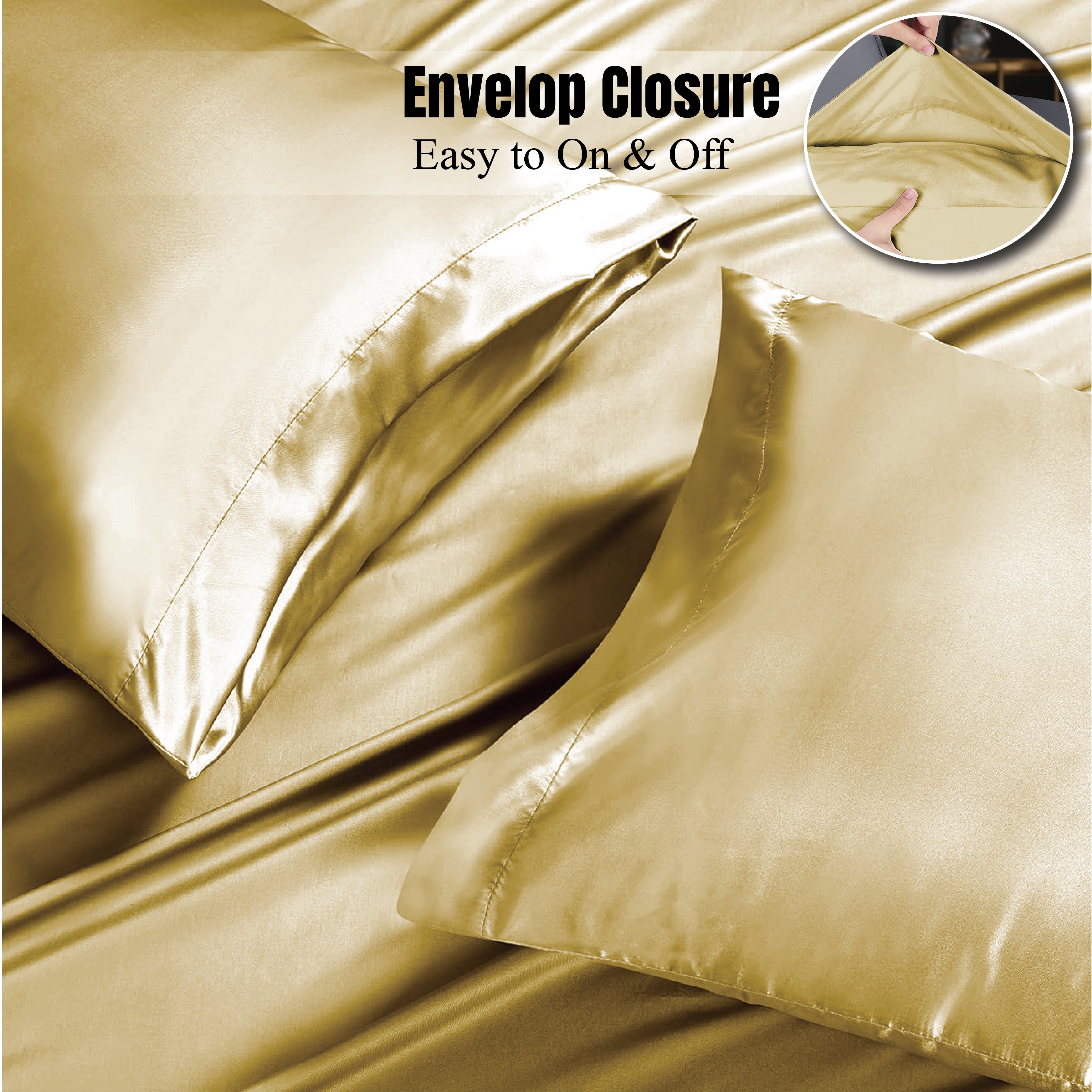  Smooth silk pillowcase UK