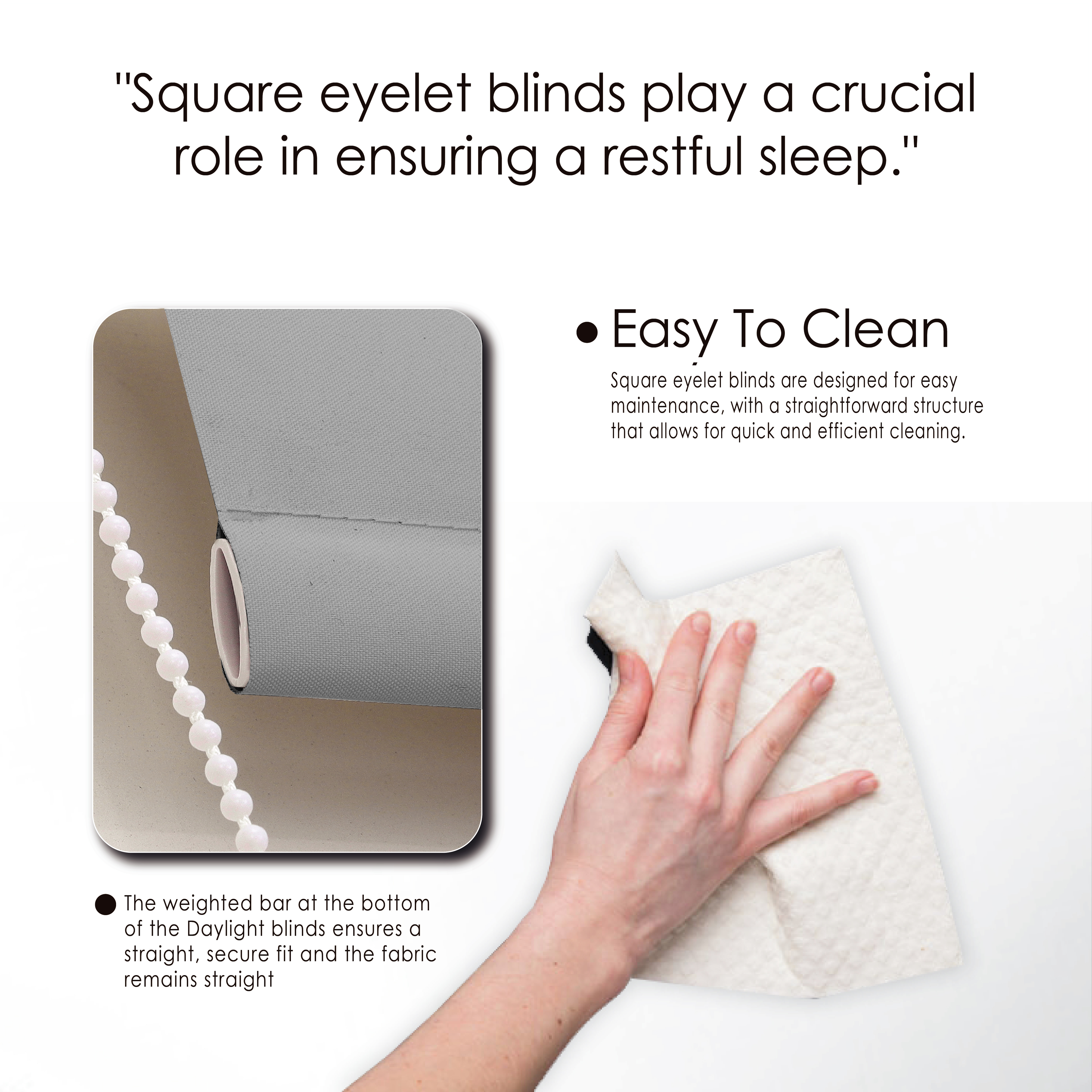 Easy clean blinds 