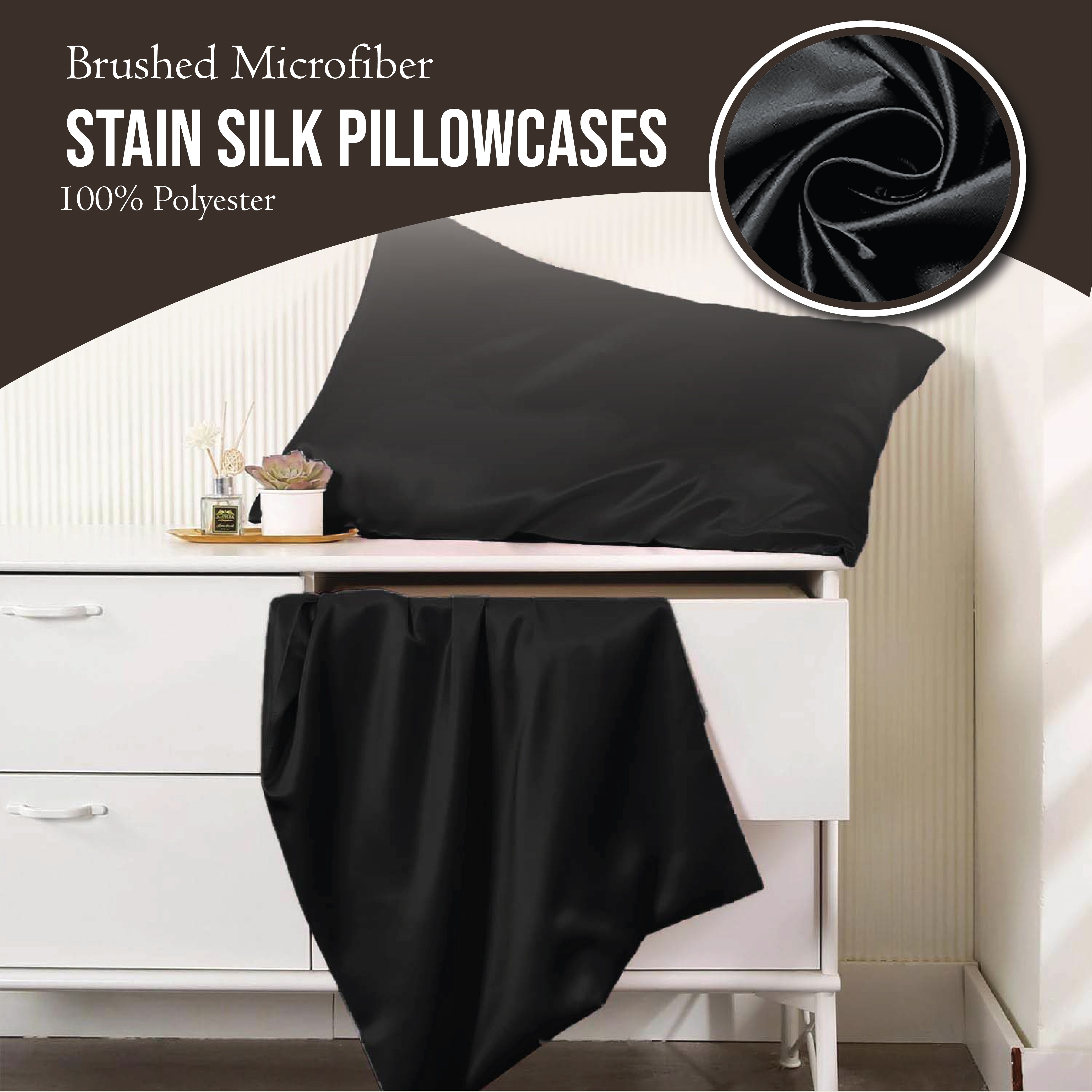 Smooth silk pillowcase