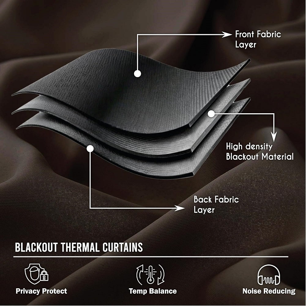 Full blackout curtains