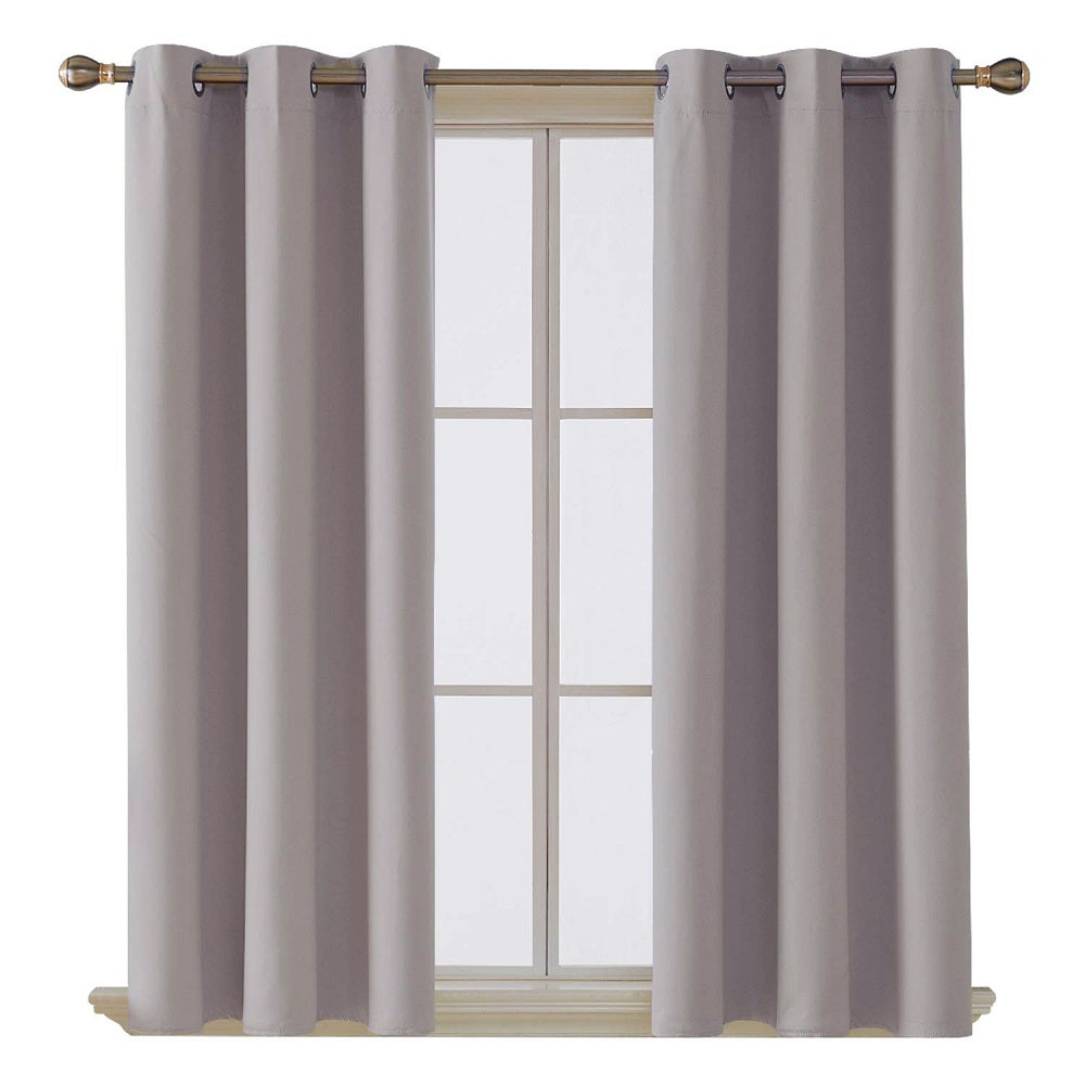 Thermal-insulated blackout curtains