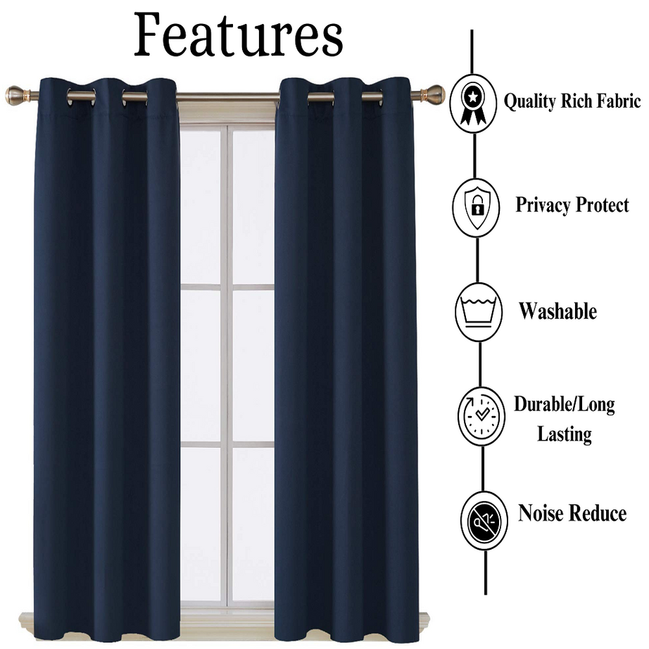  Light-blocking curtains for nurseries