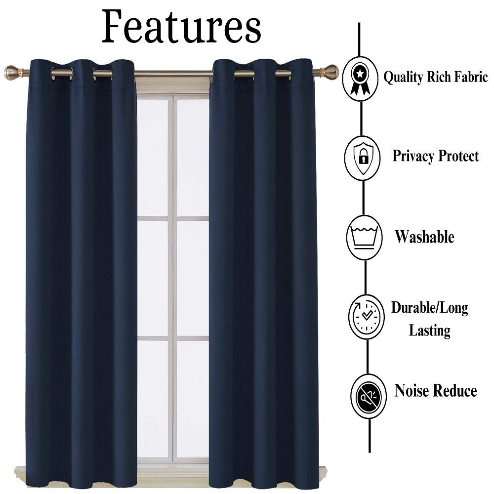  Light-blocking curtains for nurseries