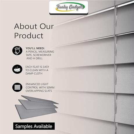 Faux wood string blinds 
