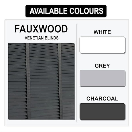 Available colors Faux wood 