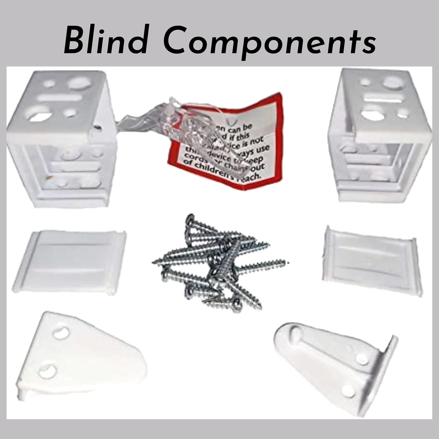 PVC Venetian Blind Blinds Window 25mm Thin Slats Kitchen Windows Blinds Treatments Easy Fit Curtains Trimmable Fittings Home Office - White