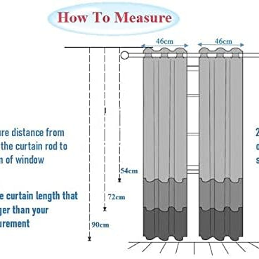 Machine-washable blackout curtains