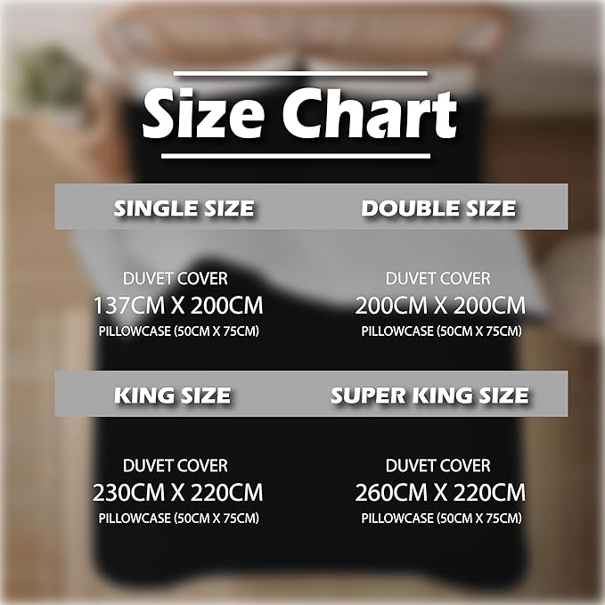 funky gadgets Double Duvet Set – Soft Brushed Microfiber Plain Dyed Duvet Cover Sets with Pillow Cases- Reversible Bedding Quilt Cover Set (Black & Grey)