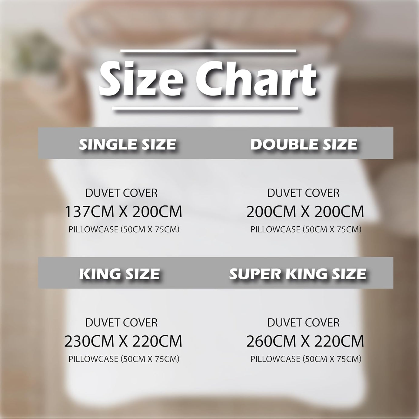 funky gadgets Duvet Cover Sets White - Soft Brushed Microfiber Plain Dyed Duvet Cover Sets with Pillow Cases- Bedding Quilt Cover Set.