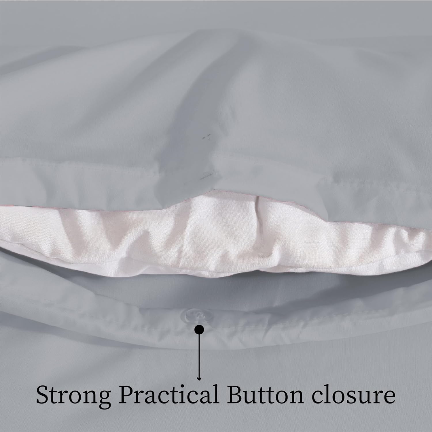 Duvet Cover Sets- Soft Brushed Microfiber Plain Dyed Duvet Cover Sets with Pillow Cases- Bedding Quilt Cover Set