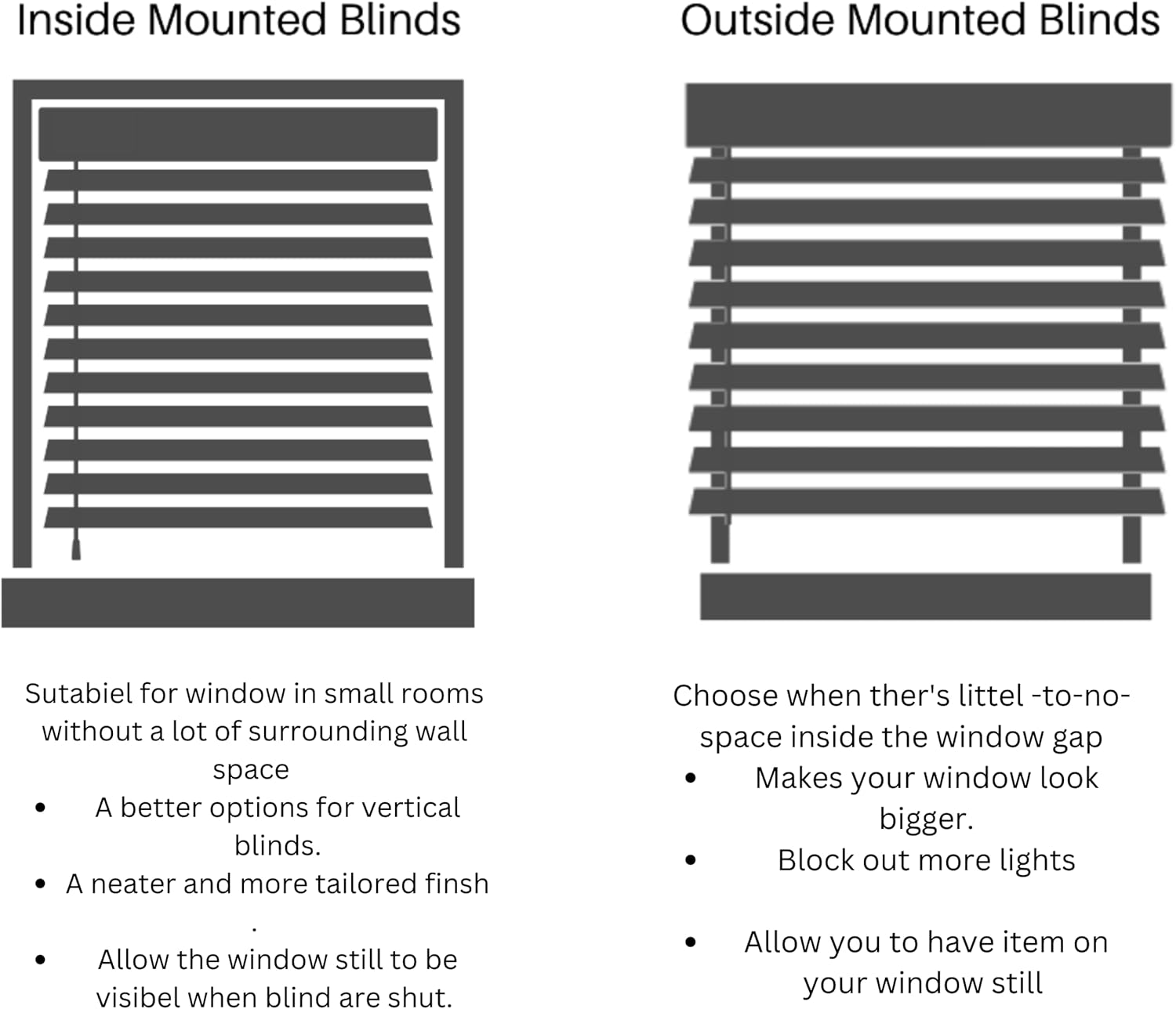 PVC wood grain effect blinds-Windows Blinds Treatments Easy Fit Curtains Trimmable Fittings Home Office - Natural