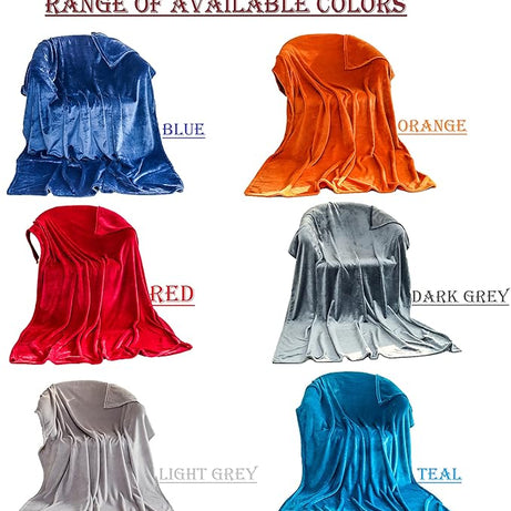  Soft winter throw blanket in all colors 