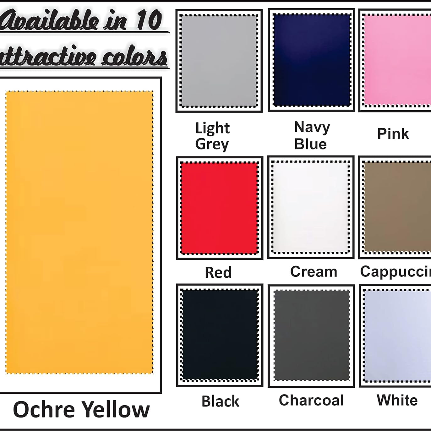 Funky Gadgets Roller Blinds Thermal Blackout Roller Blind, Easy Fit Child Safe Trimmable UV Protection Home Office Window Blinds, Ochre/Yellow Blind