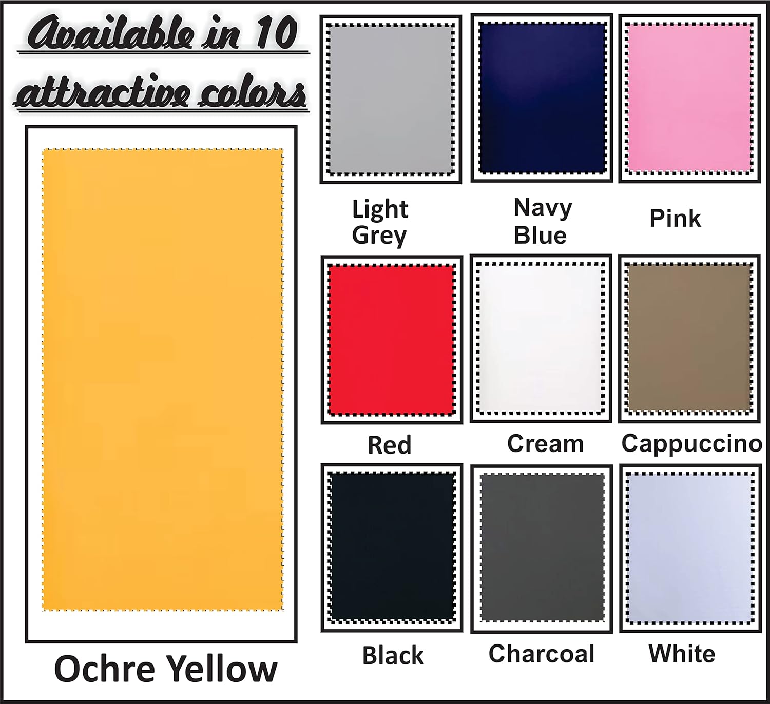 Funky Gadgets Roller Blinds Thermal Blackout Roller Blind, Easy Fit Child Safe Trimmable UV Protection Home Office Window Blinds, Ochre/Yellow Blind