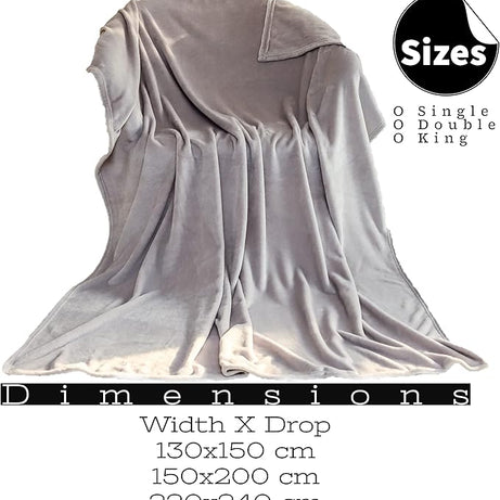 high-quality fleece blanket